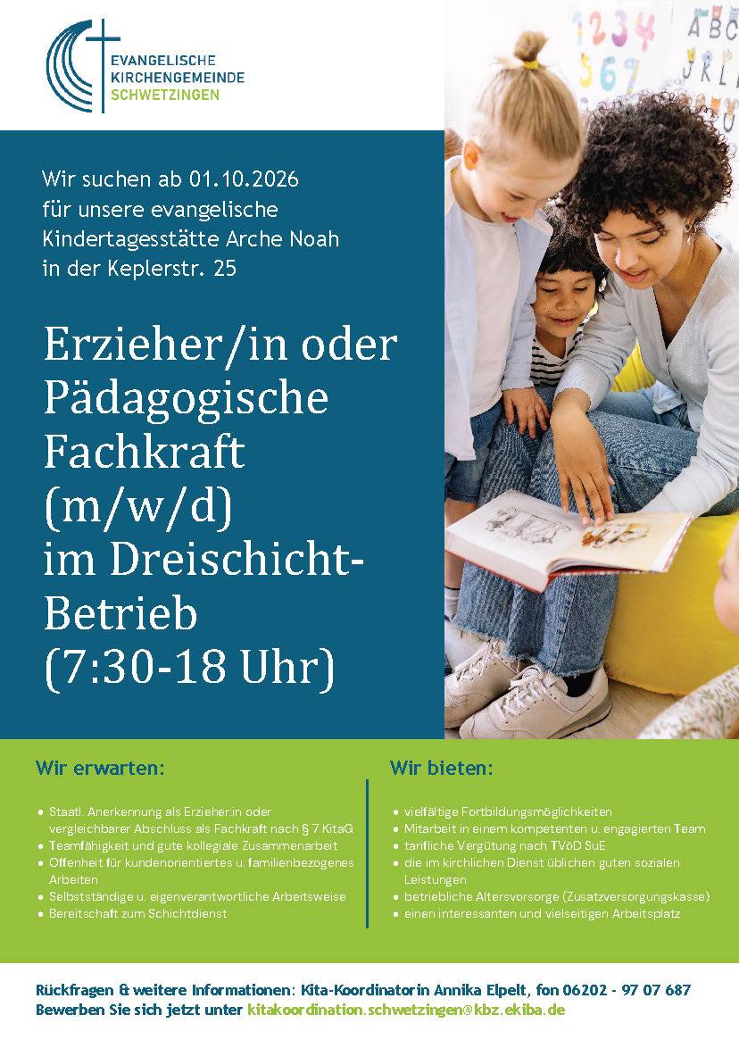 Quelle: Evangelische Kirchengemeinde Schwetzingen