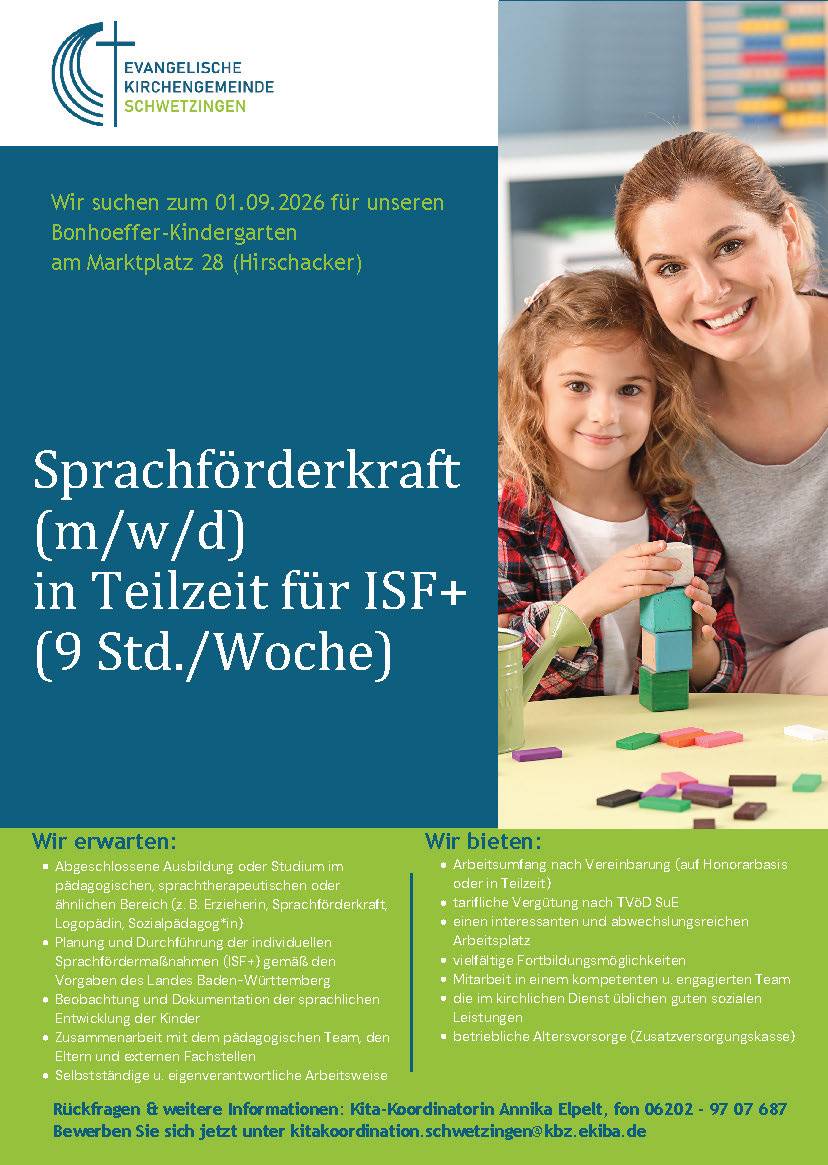 Quelle: Evangelische Kirchengemeinde Schwetzingen